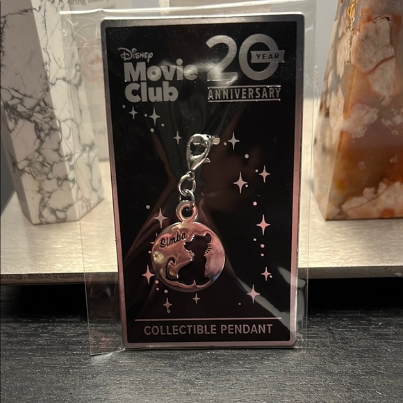 Disney Movie Club 20th Anniversary Collectible Pendant - Picture 1 of 3